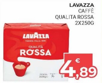 Eté Lavazza Caffè Qualità Rossa 2x250g offerta