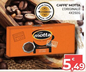 Eté Caffè Motta L'Originale 4x250g offerta