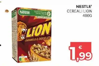 Eté Nestlé Cereali Lion 400g offerta