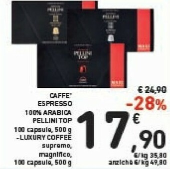 Conad Pellini Caffè offerta