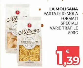 La Molisana Pasta di Semola Formati Speciali Varie Trafile 500g
