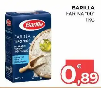 Eté Barilla Farina "00" 1 kg offerta