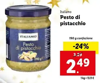 Italiamo Pesto di pistacchio 190 g