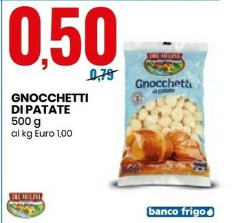 Eurospin Tre Mulini Gnocchetti Di Patate offerta