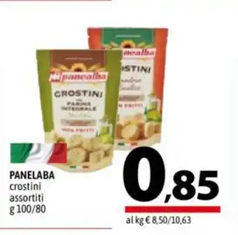 Panelaba crostini assortiti 100 g / 80