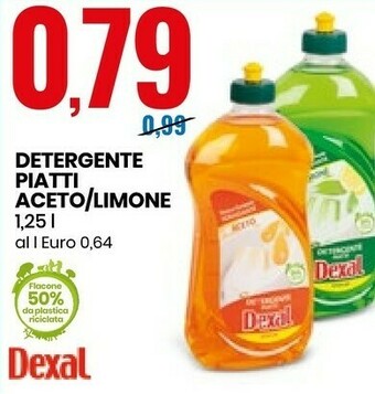 Eurospin Detergente Piatti Aceto offerta