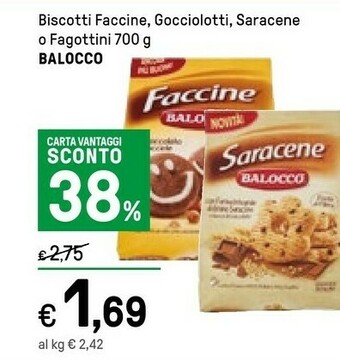 Iper La Grande Balocco Biscotti offerta