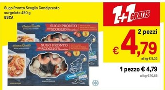 Condipresto Pesce surgelato