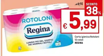 Iper La Grande Blitz! Rotoli di carta offerta