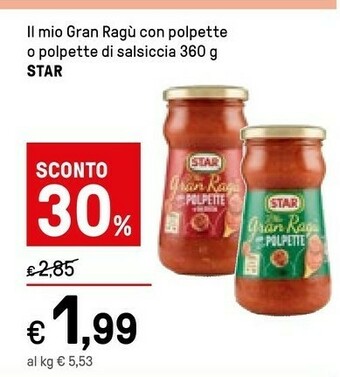 Iper La Grande Star Pesto offerta