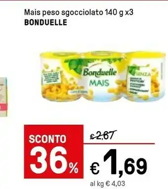 Iper La Grande Valfrutta Mais offerta