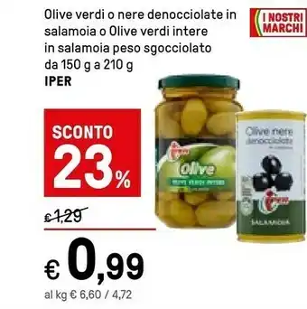 Iper La Grande Saclà Olive offerta