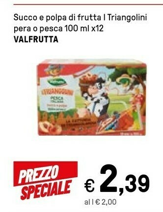 Iper La Grande Valfrutta Succhi di frutta offerta