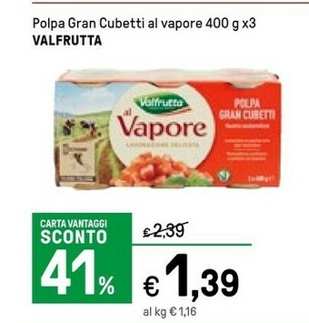Iper La Grande Valfrutta Pomodori pelati offerta