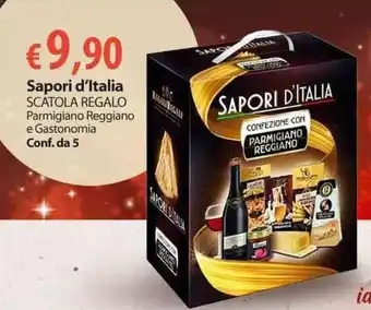 Extra Supermercati Sapori d'Italia Scatola Regalo Parmigiano Reggiano e Gastonomia offerta
