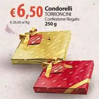 Extra Supermercati Condorelli Torroncini Confezione Regalo 250 g offerta