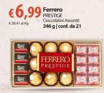 Extra Supermercati Ferrero Prestige Cioccolatini Assortiti 246 g offerta