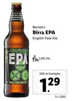 Lidl Birra offerta