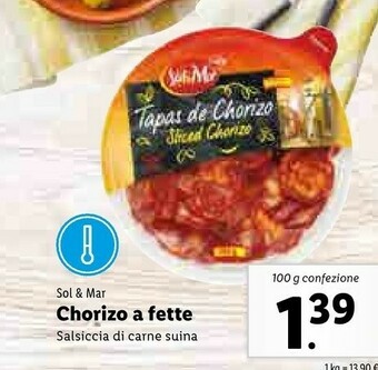 Lidl Sol & mar Salumi offerta
