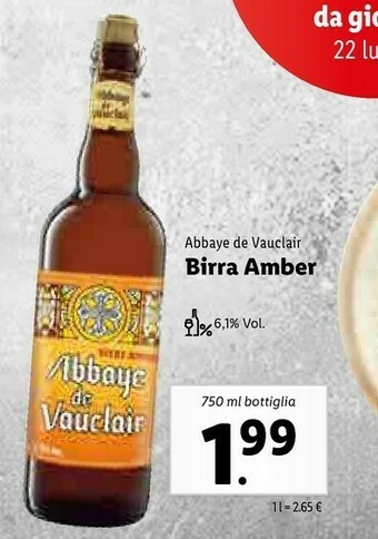 Lidl Birra offerta