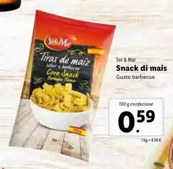 Lidl Sol & mar Patatine fritte offerta