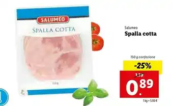 Lidl Salumeo Prosciutto cotto offerta