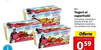 Lidl Mila Yogurt offerta