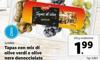 Lidl Olive offerta