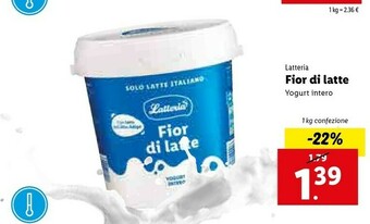 Lidl Yogurt offerta