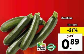 Lidl Zucchine offerta