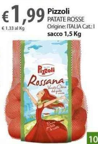 Extra Supermercati Pizzoli Patate Rosse sacco 1,5 kg offerta