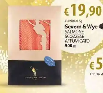 Extra Supermercati Severn & Wye Salmone Scozzese Affumicato 500 g offerta