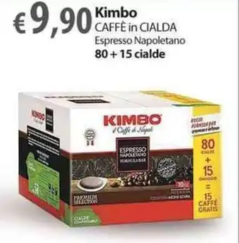 Extra Supermercati Kimbo Caffè in Cialda Espresso Napoletano 80 + 15 cialde offerta