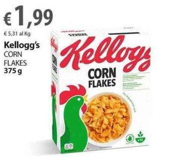 Extra Supermercati Kellogg's Corn Flakes 375 g offerta