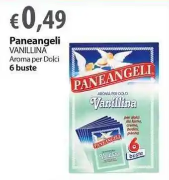 Extra Supermercati Paneangeli Vanillina Aroma per Dolci 6 buste offerta