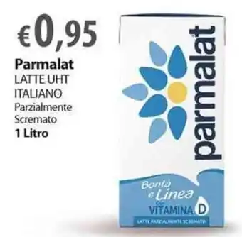 Extra Supermercati Parmalat Latte UHT Italiano Parzialmente Scremato 1 Litro offerta