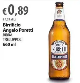 Extra Supermercati Birrificio Angelo Poretti Birra Treluppoli 660 ml offerta