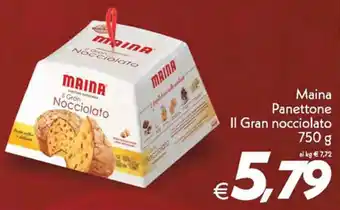 Maina Panettone Il Gran nocciolato 750 g