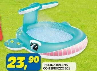 Piscina Balena Con Spruzzo 201