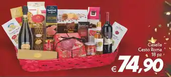 Casella Cesto Roma 18 pz