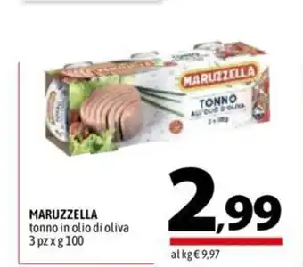 A&O Maruzzella tonno in olio di oliva 3 pz x 100 g offerta