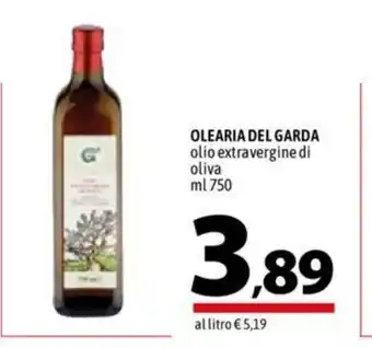 A&O Olearia Del Garda olio extravergine di oliva 750 ml offerta