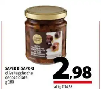 A&O Saper di Sapori Olive taggiasche denocciolate 180 g offerta