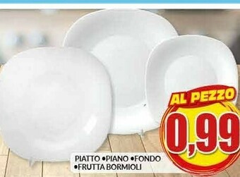 Risparmio Casa Bormioli Rocco Piatto offerta