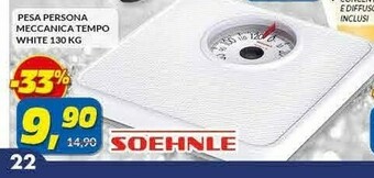 Risparmio Casa Ngs Pesa Persona Meccanica Tempo White offerta
