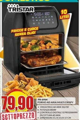 Risparmio Casa Tristar Forno Ad Aria Multi Crispy offerta