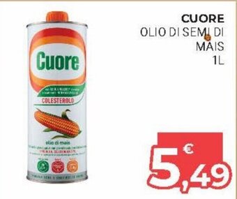Eté Cuore Olio di Semi di Mais 1l offerta