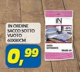 In Ordine Sacco Sotto Vuoto