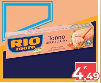 Eté Rio mare Tonno all'Olio di Oliva offerta