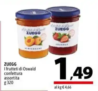 A&O Zuegg l frutteti di Oswald confettura assortita 320 g offerta